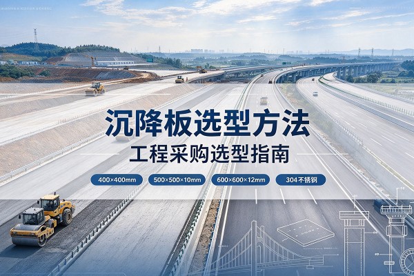 阳谷沉降板选择方法