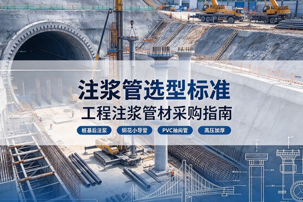 阳谷注浆管选型标准