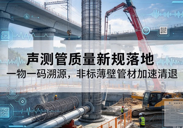 阳谷声测管质量新规落地，一物一码溯源，非标薄壁管材加速清退